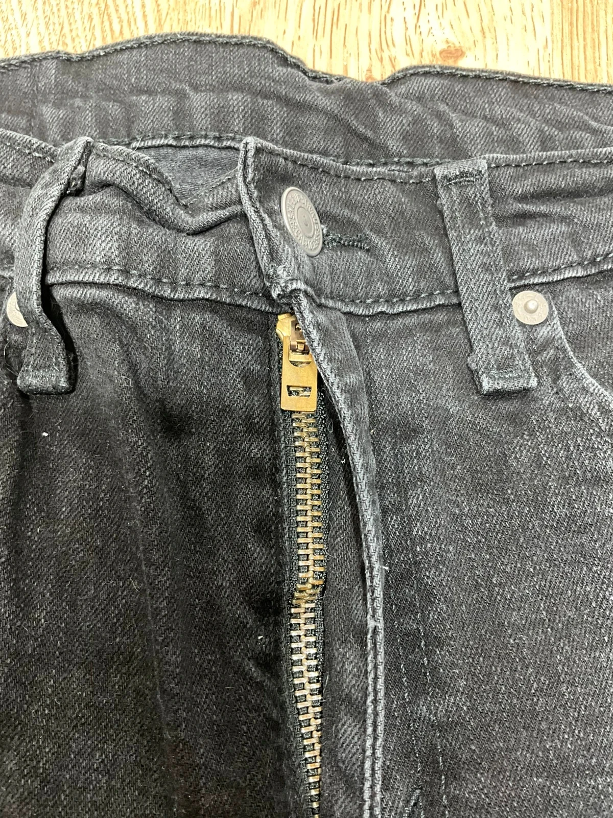 Jean Levi's 512 Coupe Slim Taper W32 L32 Vintage 99% Coton NoirLvh 246 – photo 5